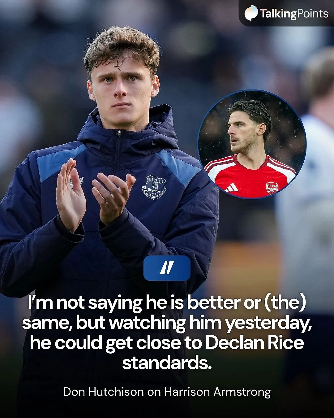Everton told they could soon have their very own Declan Rice, ‘has ...