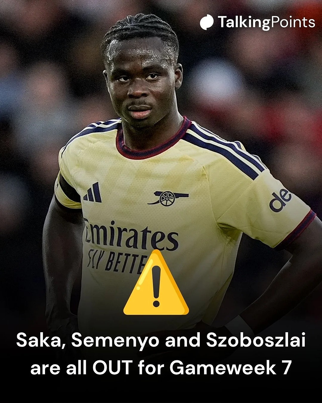Talking Point Consequences There are some big players injured ahead of the weekend, who are you ...