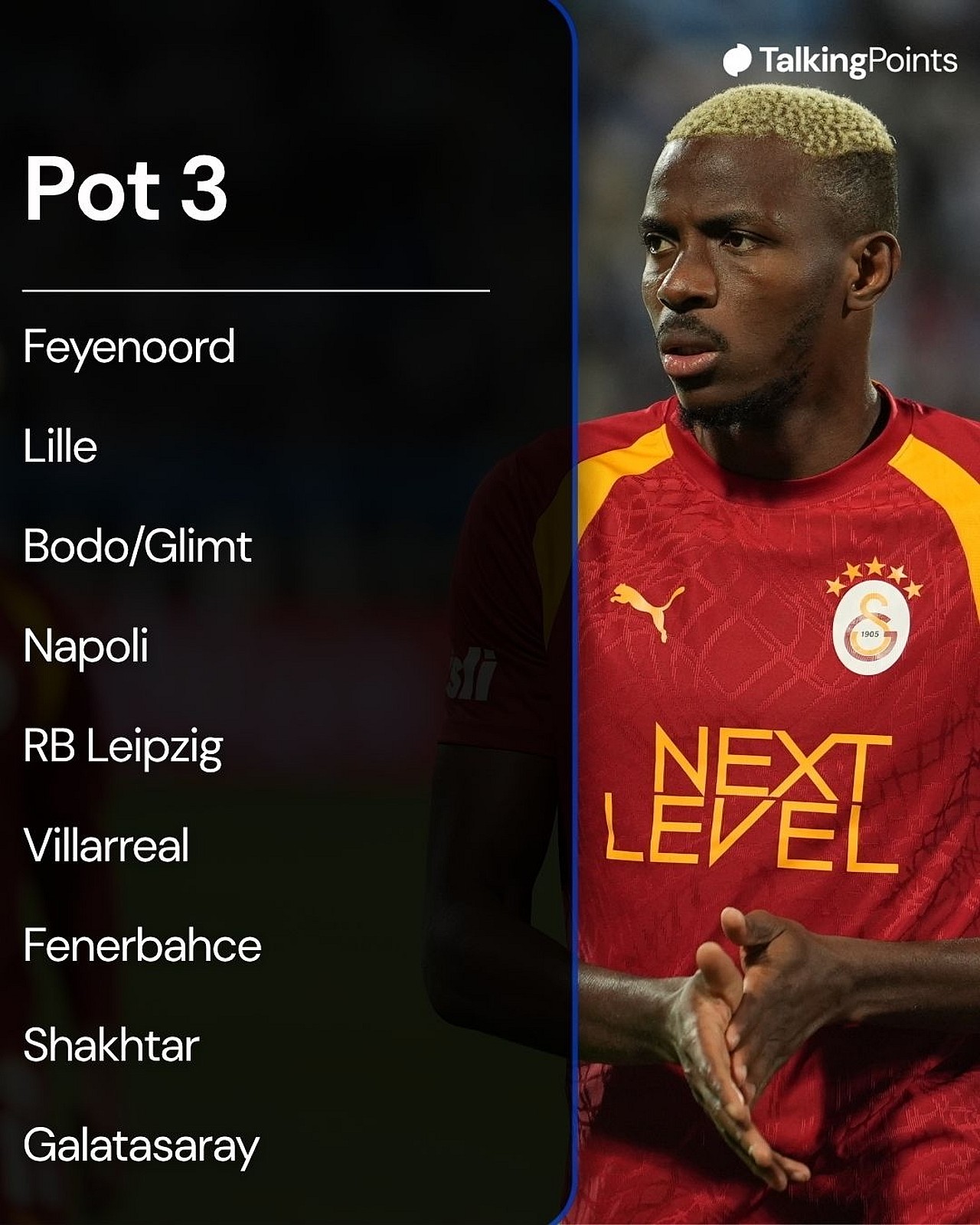 Talking Point Consequences Pot 3 has some potential dark horses for the tournament in it... - The ...